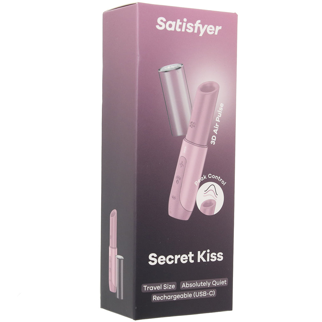 Satisfyer Satisfyer Secret Kiss Travel Air Pulse Stimulator - Vibrators - HoneyHugs Canada (View 9)