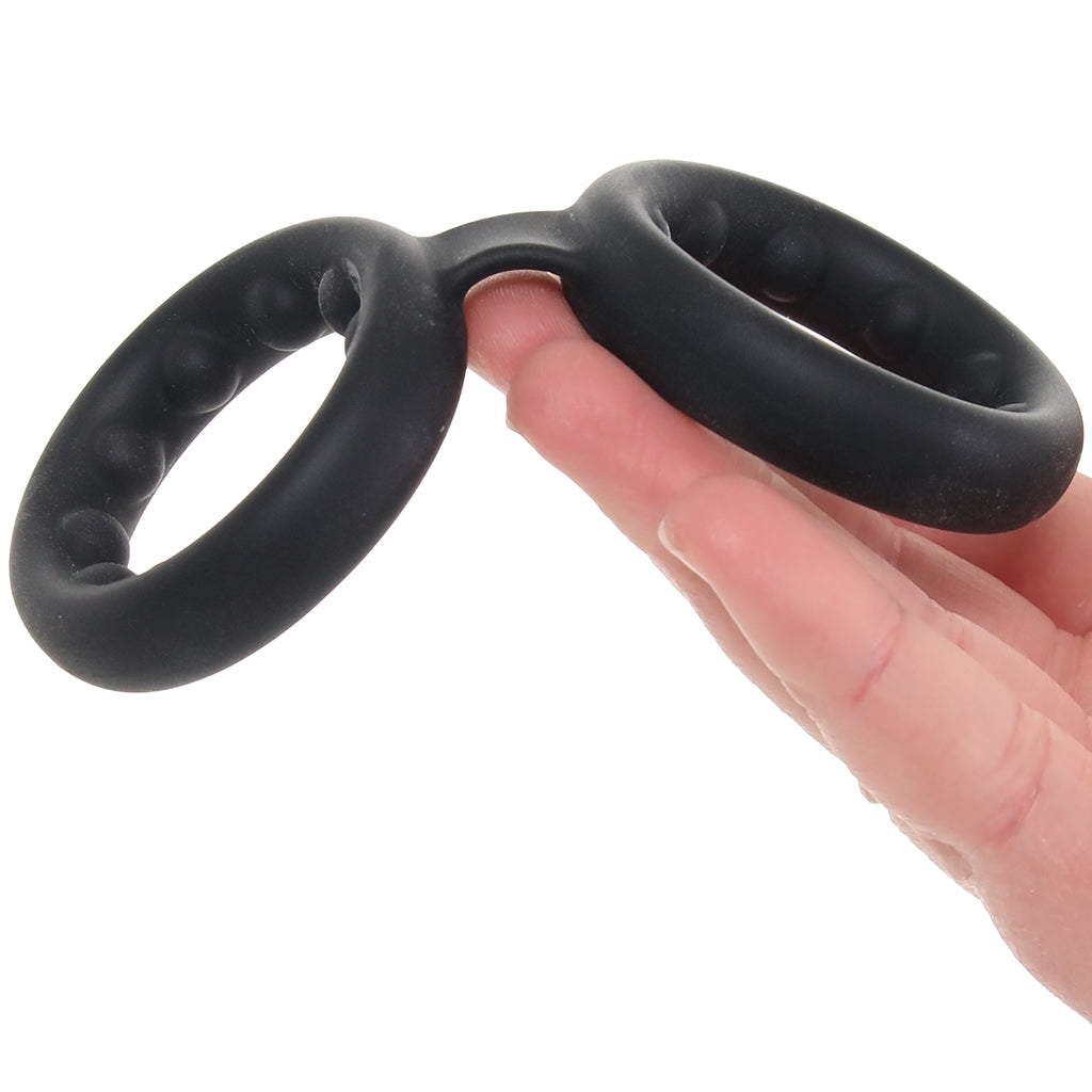Rock Solid Double Stamina Rings with Metal Beads
