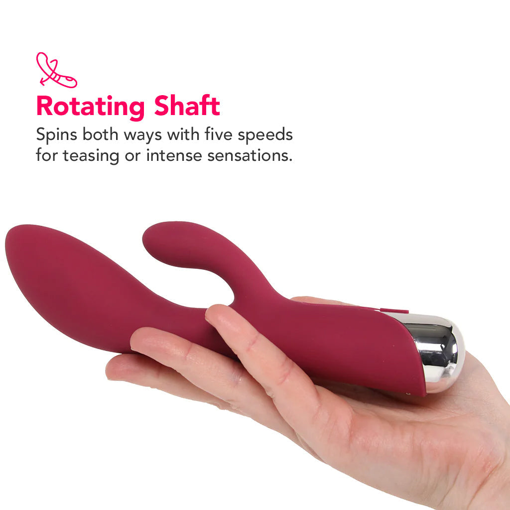 Satisfyer Spinning Rabbit 1 Vibe in Red