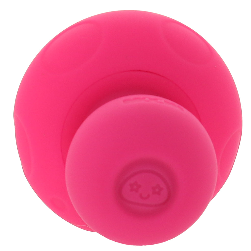 Doc Johnson Mochi Silicone Mushroom Mini Vibe in Pink - Vibrators - HoneyHugs Canada (View 8)