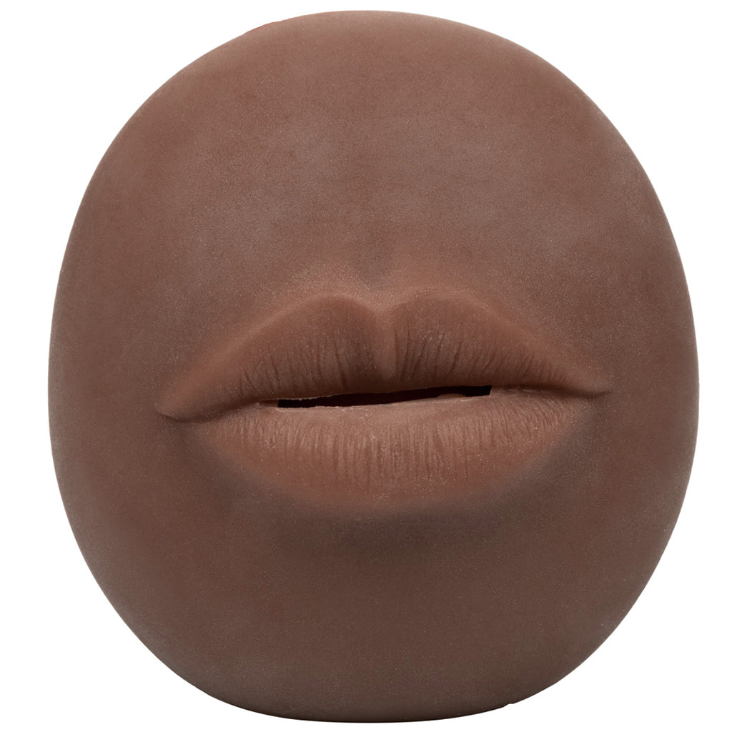 CalExotics Stroke It Anatomical Mouth Stroker in Brown - Male Masturbators - HoneyHugs Canada (View 6)