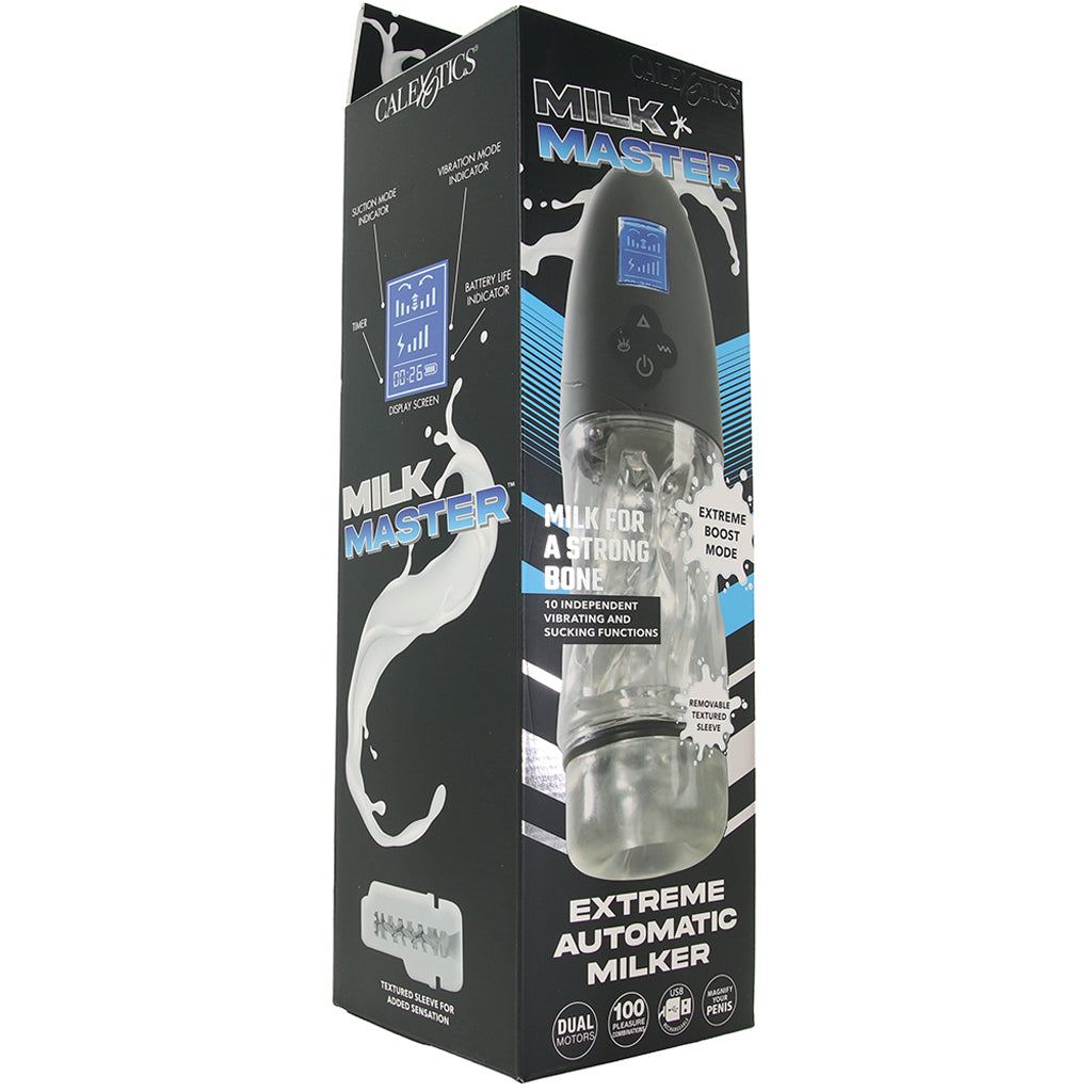 CalExotics Milk Master Extreme Auto Suction Stroker - Male Masturbators - HoneyHugs Canada (View 6)