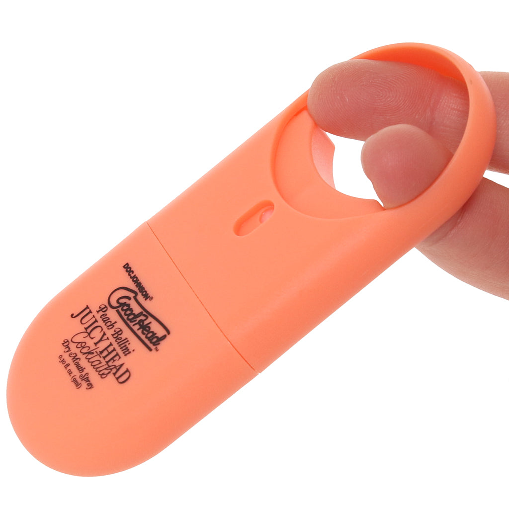 GoodHead Dry Mouth Spray To-Go in Peach Bellini