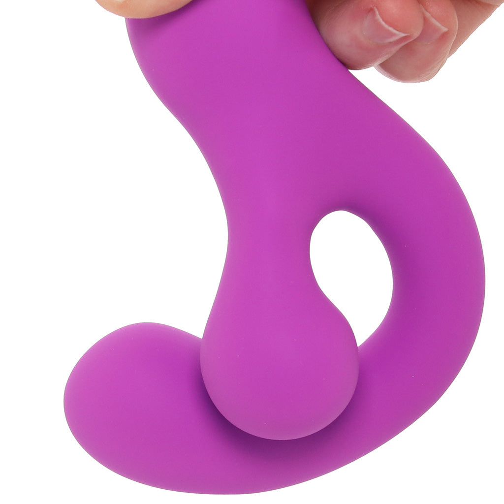 Bang! Gyro Silicone Rabbit Vibe in Purple