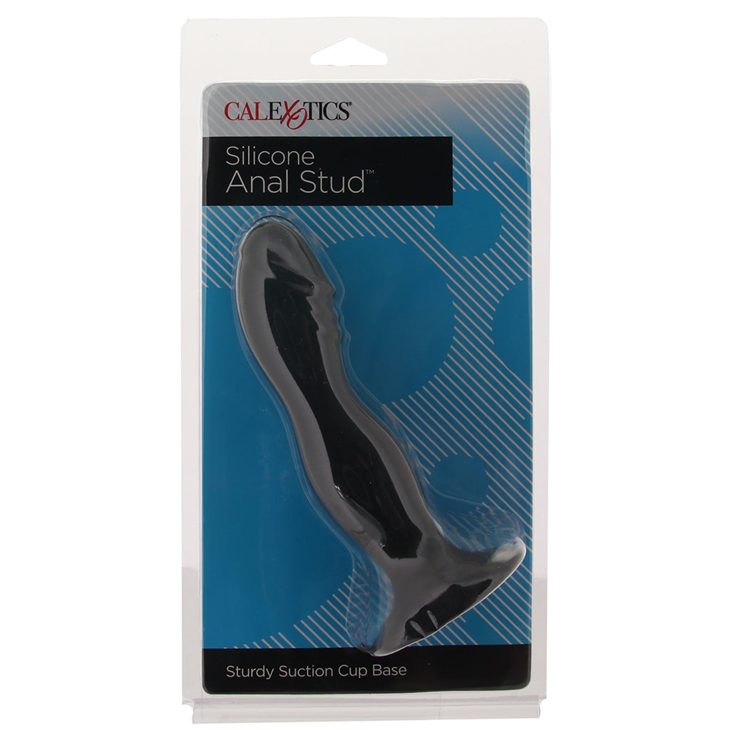 CalExotics Black Silicone Anal Stud: Unleash Exquisite Prostate Pleasure