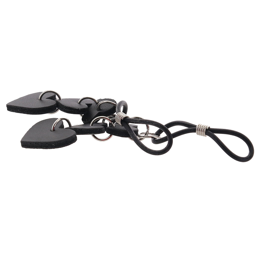 Sex & Mischief Heart Nipple Ties: Seductive, Pinch-Free Nipple Adornment