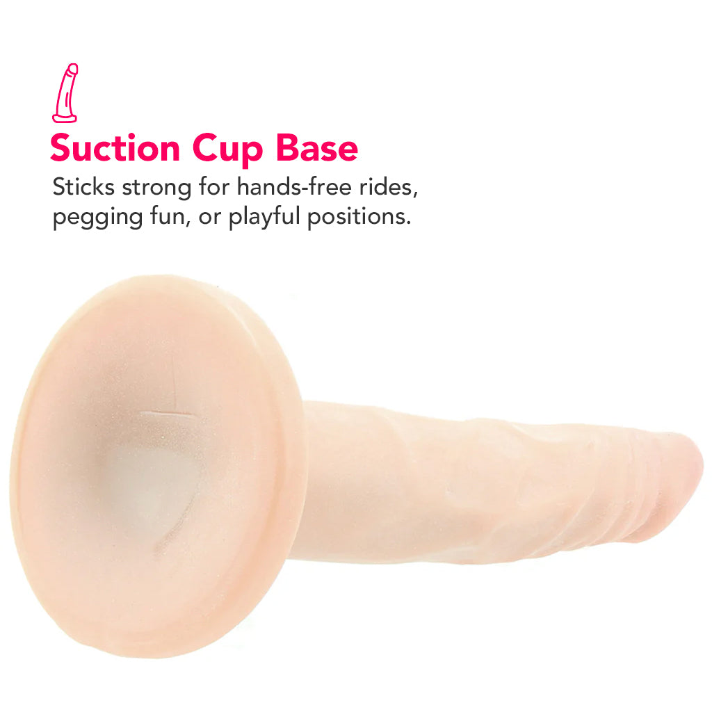 Dr. Skin 5 Inch Mini Cock in Beige