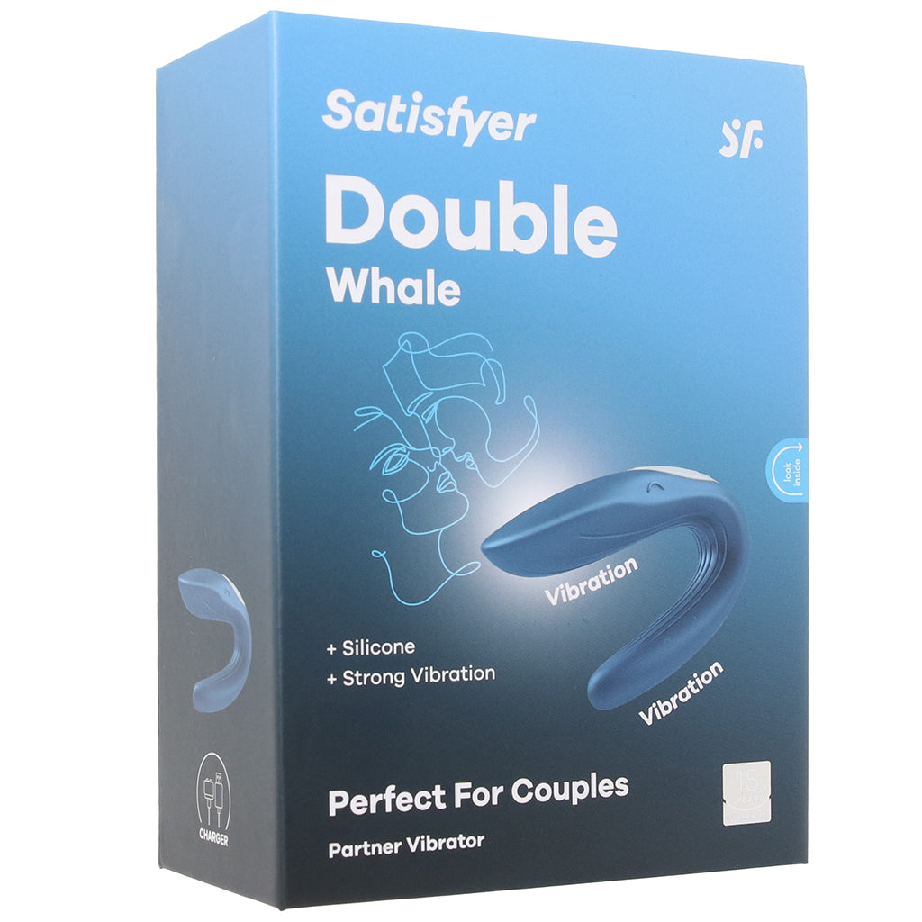 Satisfyer Satisfyer Double Whale Couple's Vibe - Vibrators - HoneyHugs Canada (View 9)