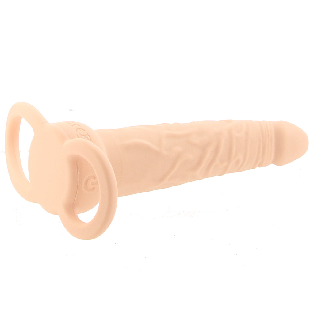 Performance Maxx Performance Maxx Rechargeable Dual Penetrator in Light - Vibrators - HoneyHugs Canada (View 5)