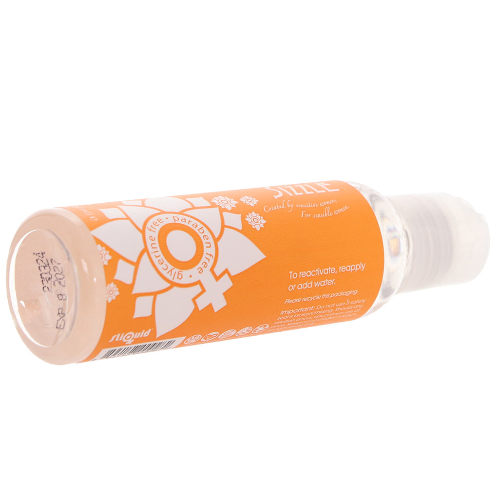 The Balance Collection Sizzle: Natural Warming & Tingling Lubricant - Silky Smooth 2oz/60ml