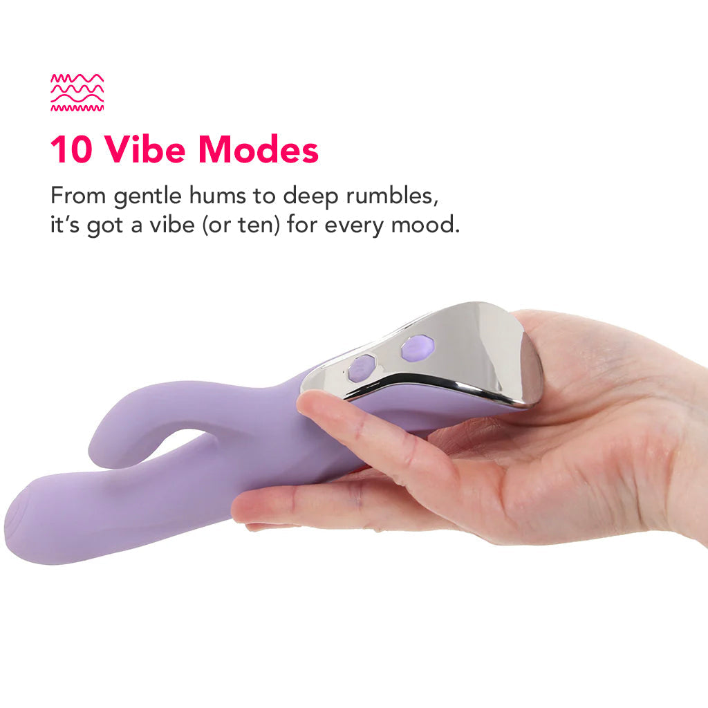 Selopa Selopa Lavender Love Rabbit Vibe - Vibrators - HoneyHugs Canada (View 4)