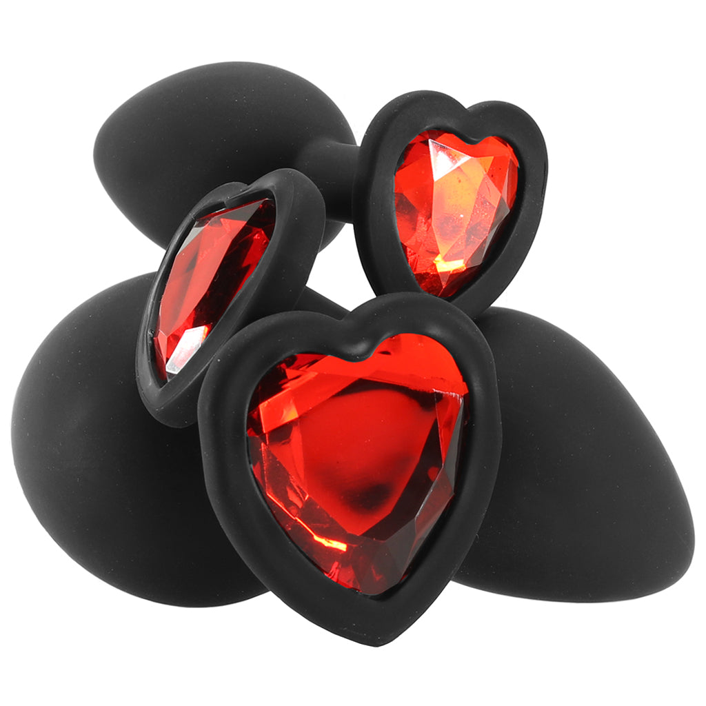 Luxe Bling Butt Plug Kit: Dazzling Pleasure, Graduated Sensation, Exquisite Design