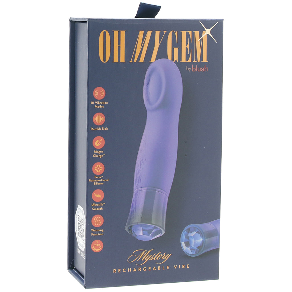 Oh My Gem Oh My Gem Mystery Vibe in Sapphire - Vibrators - HoneyHugs Canada (View 6)