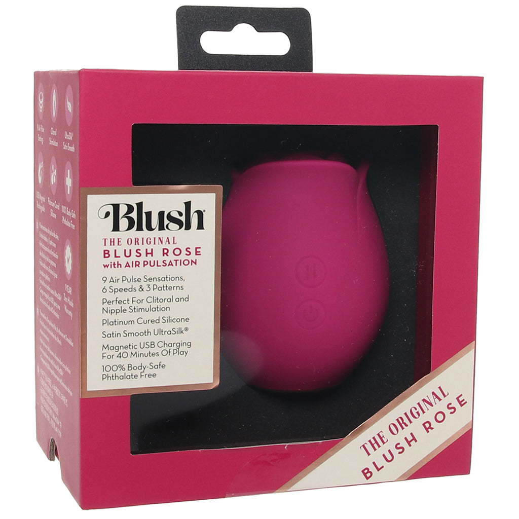 Blush The Original Blush Rose Air Pulse Clitoral Stimulator - Vibrators - HoneyHugs Canada (View 6)
