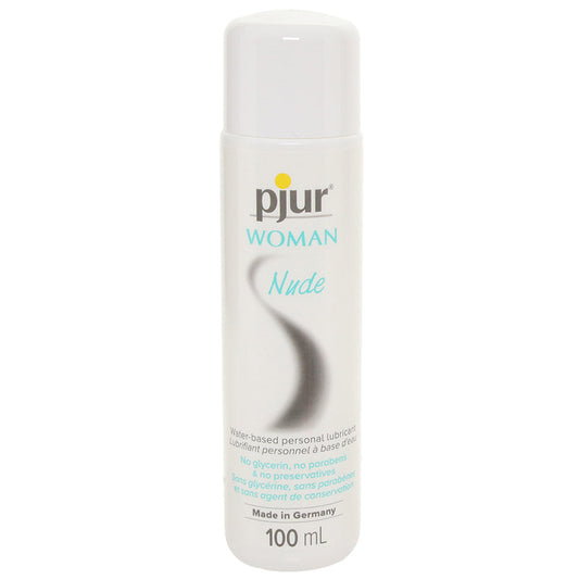 Pjur Woman | Glycerin-Free Water-Based Lube for Sensitive Skin | 100ml Pure Intimacy