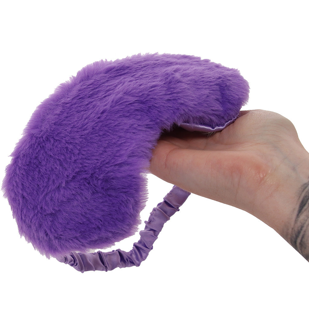 Ouch! Purple Fluffy Blindfold: Luxurious Sensory Surrender