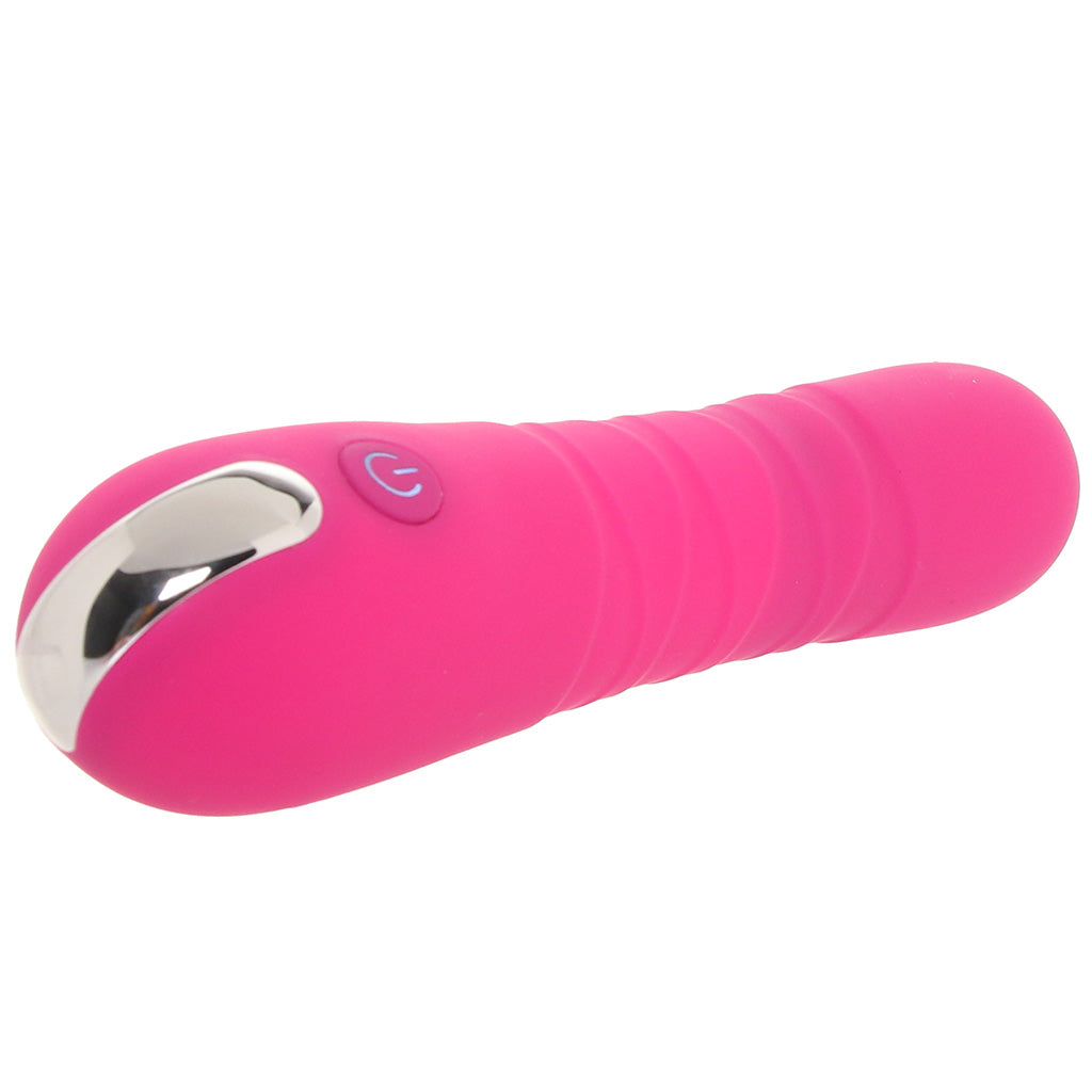Bang! Bang! Thrusting Silicone Vibe in Pink - Vibrators - HoneyHugs Canada (View 6)