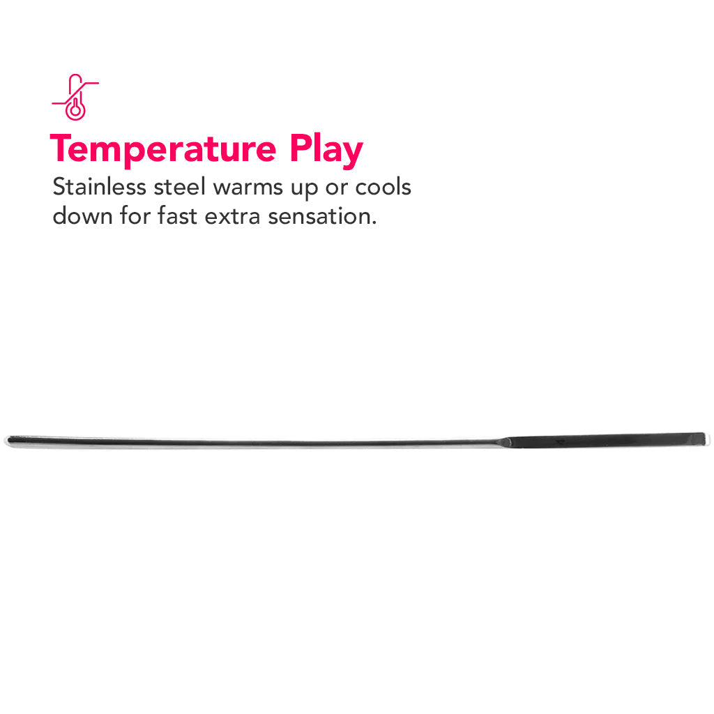 Rouge | Exquisite 4mm Stainless Steel Urethral Sound – Precision Pleasure