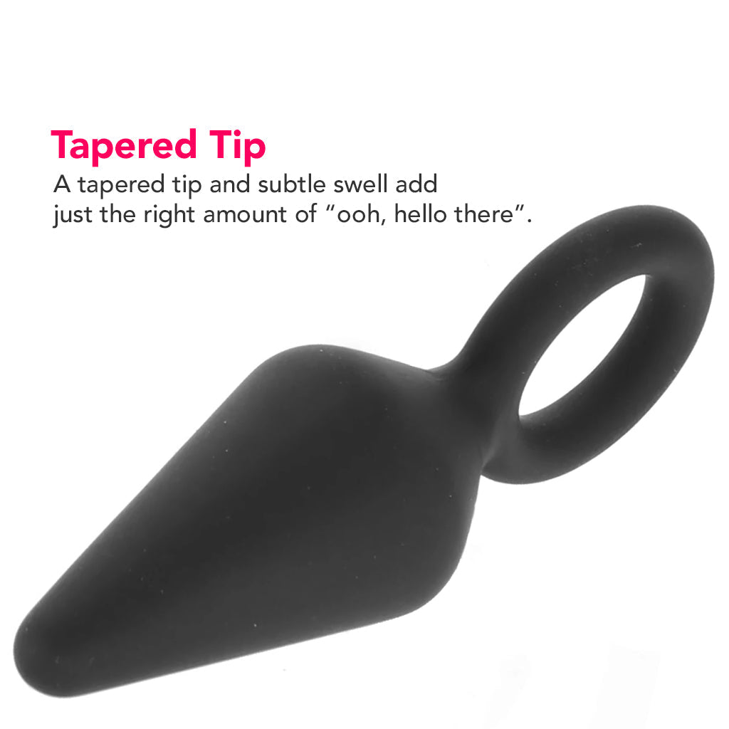 Anal Adventures Platinum Loop Plug in Small