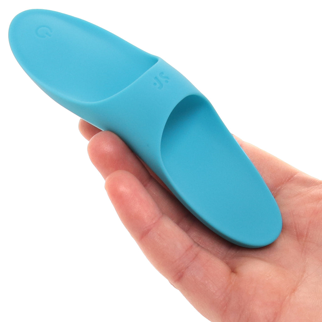 Satisfyer Satisfyer Teaser Finger Vibe in Light Blue - Vibrators - HoneyHugs Canada (View 4)