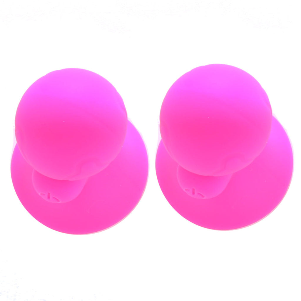 Nasstoys Seduce Me Pink: Cordless Vibrating Nipple Suckers for Exquisite Sensation