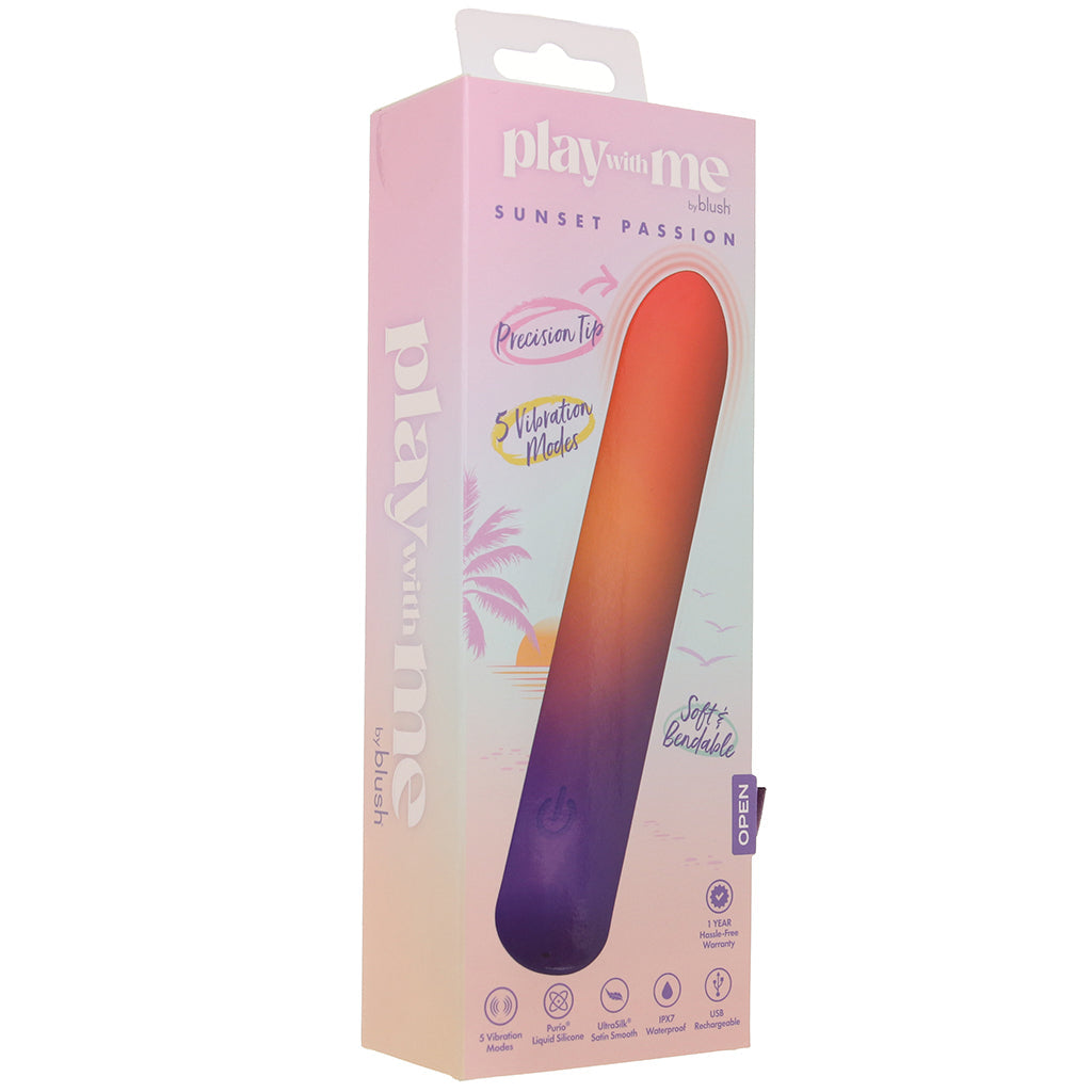 Play with me Play with Me Sunset Passion Flexible Bullet Vibe - Vibrators - HoneyHugs Canada (View 9)