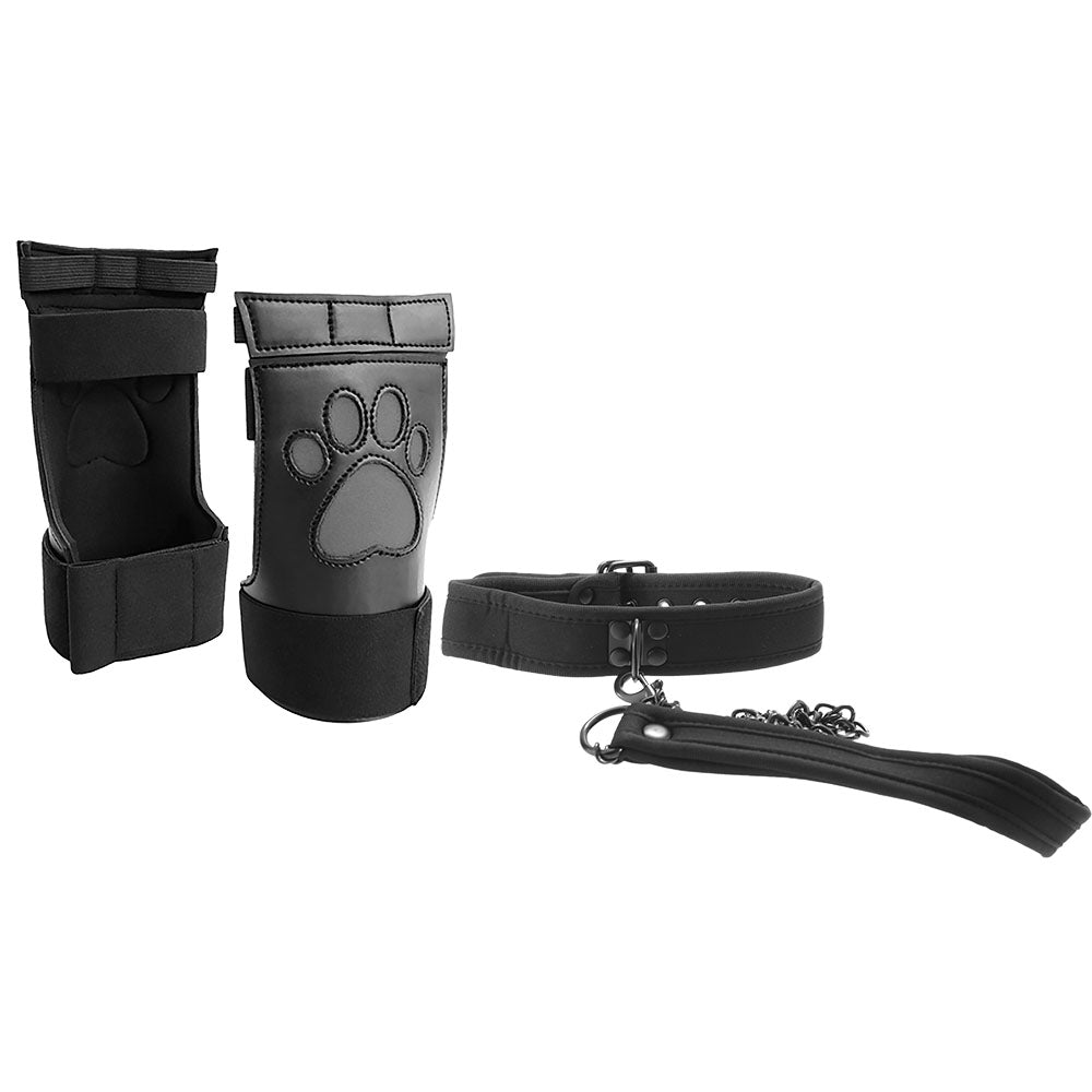 Ouch! Deluxe Puppy Play Bondage Kit - XL Training & Immersion Set
