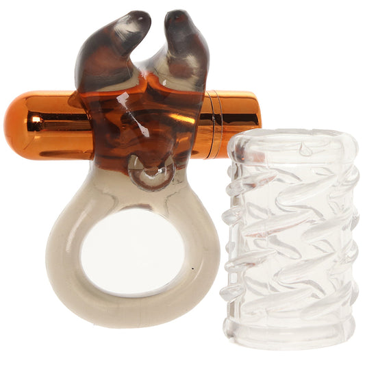 Stay Hard Bull Vibrating Cock Ring Set