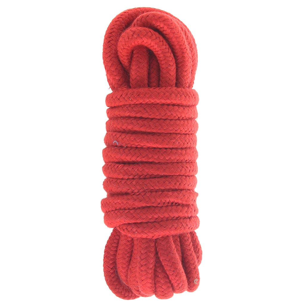 Sex & Mischief Amor Bondage Ropes | Premium Red Cotton for Exquisite Shibari