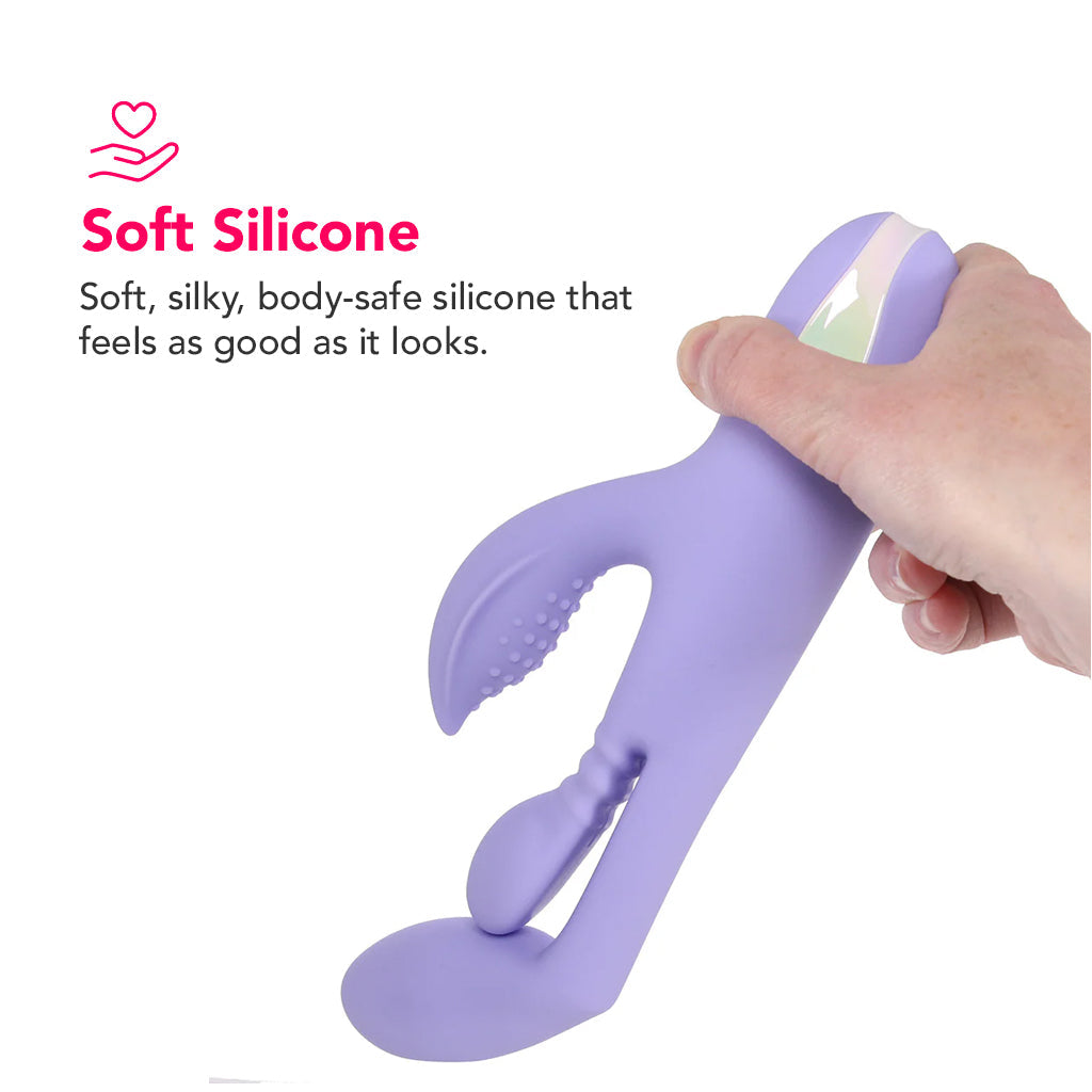 Playboy Playboy Nubbin Rubbin Rabbit Vibe - Vibrators - HoneyHugs Canada (View 7)