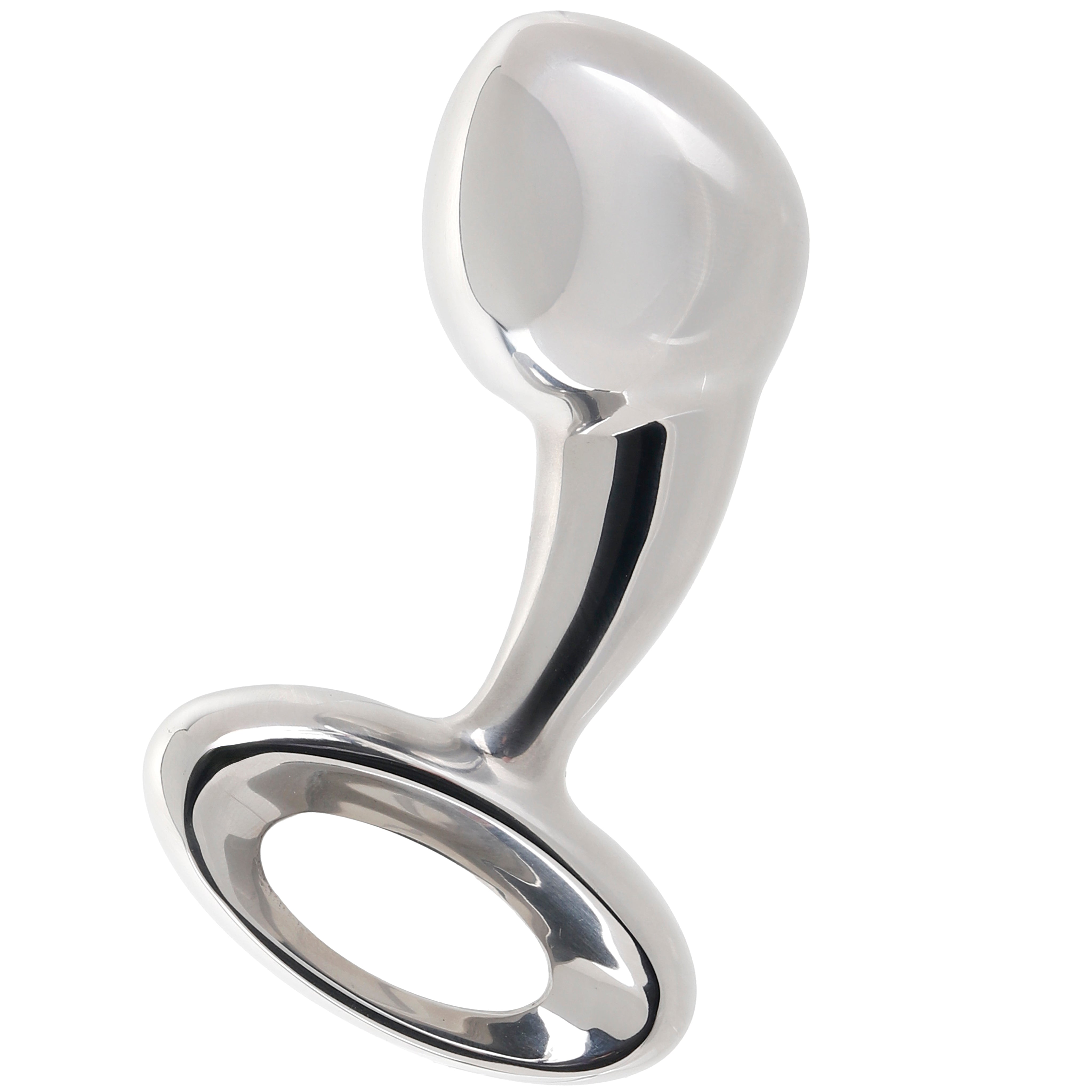 Stainless Steel Anal Plug in Medium