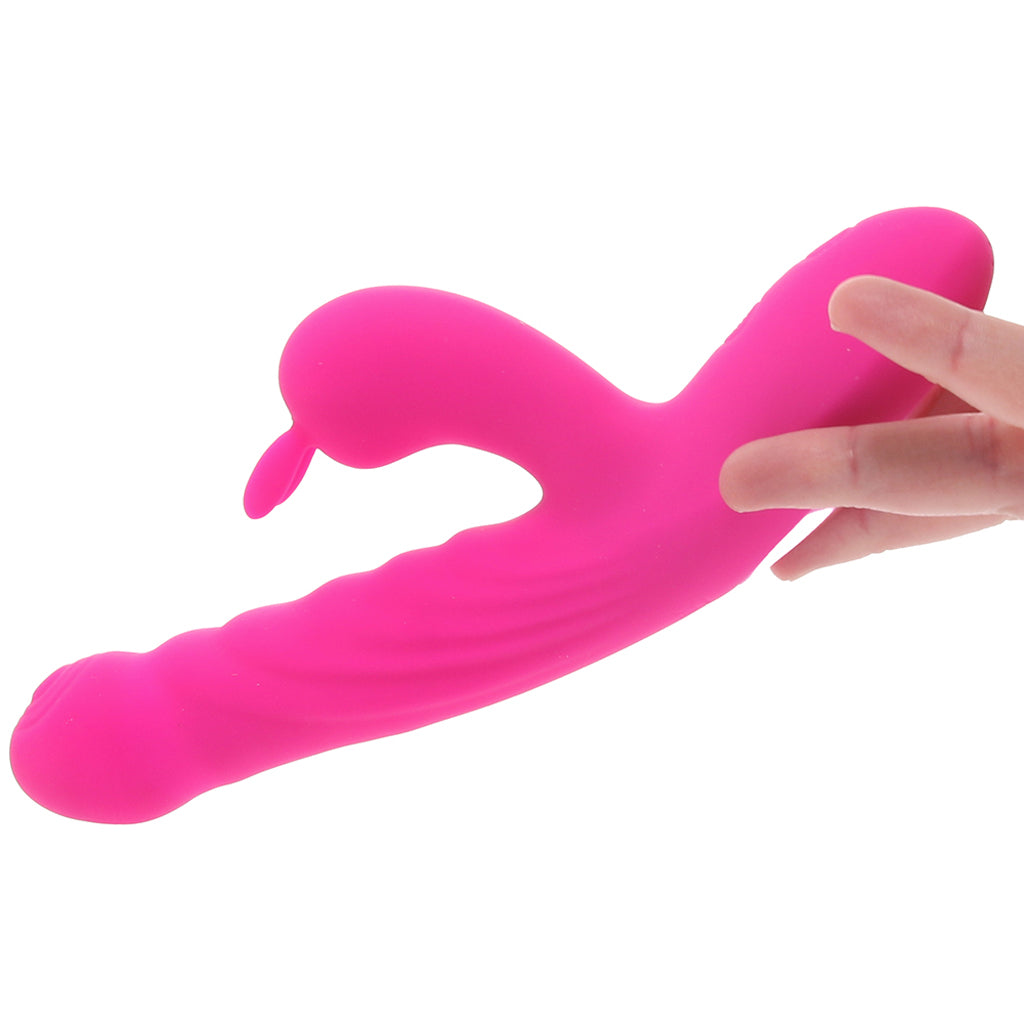 Bang! Bang! Thrusting & Vibrating Rabbit - Vibrators - HoneyHugs Canada (View 4)