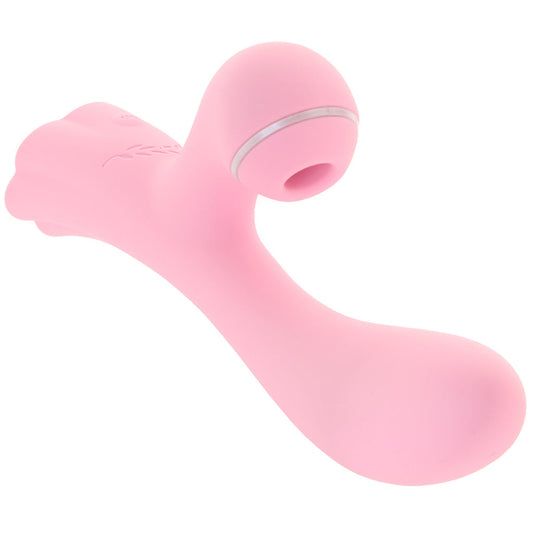 Luxe Collection Luxe Aura Suction Vibe in Pink - Vibrators - HoneyHugs Canada (View 2)