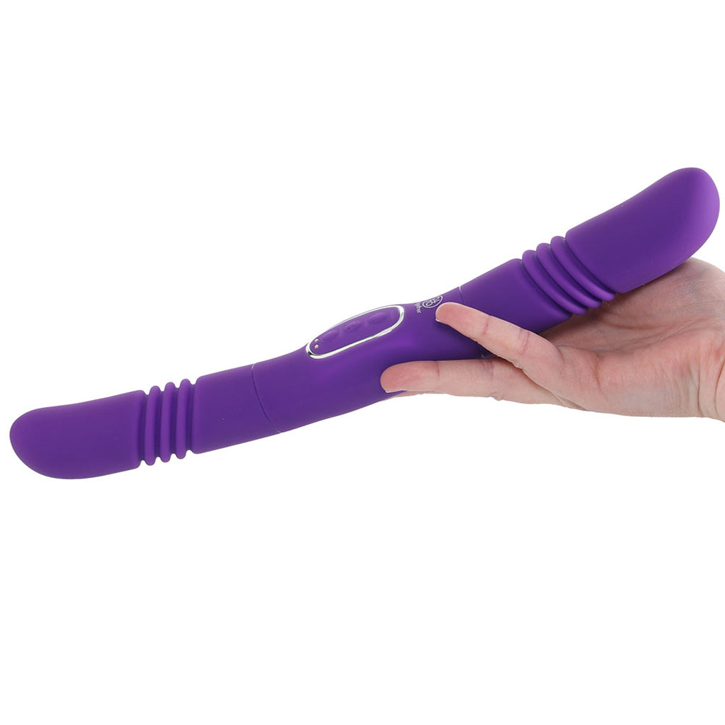 Together Together Double Delight Vibrating & Thrusting Dildo - Vibrators - HoneyHugs Canada (View 4)