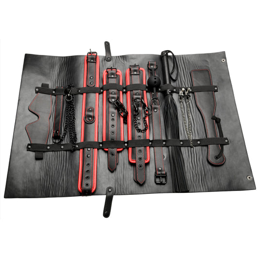 Master Series Scarlet Seduction Travel Bondage Set