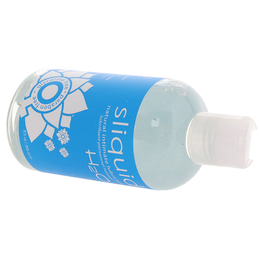 Sliquid Naturals H2O: Premium Glycerine-Free Water-Based Personal Lubricant (8.5oz)