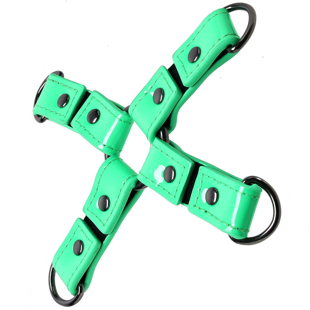 Electra Play Things Radiant Neon Green Hog Tie | Versatile & Luminous Restraint