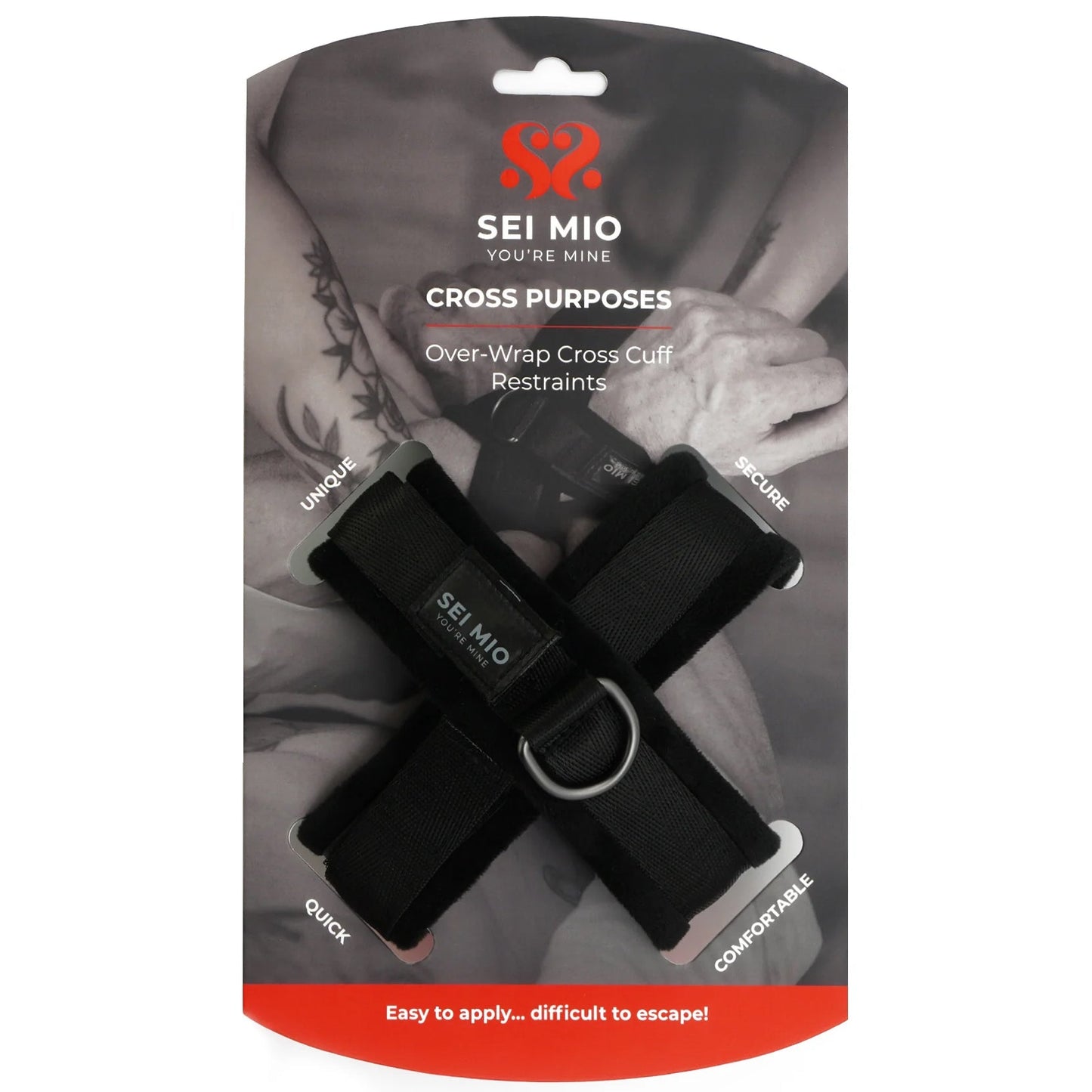 Sei Mio Cross Purposes Cuff Restraints
