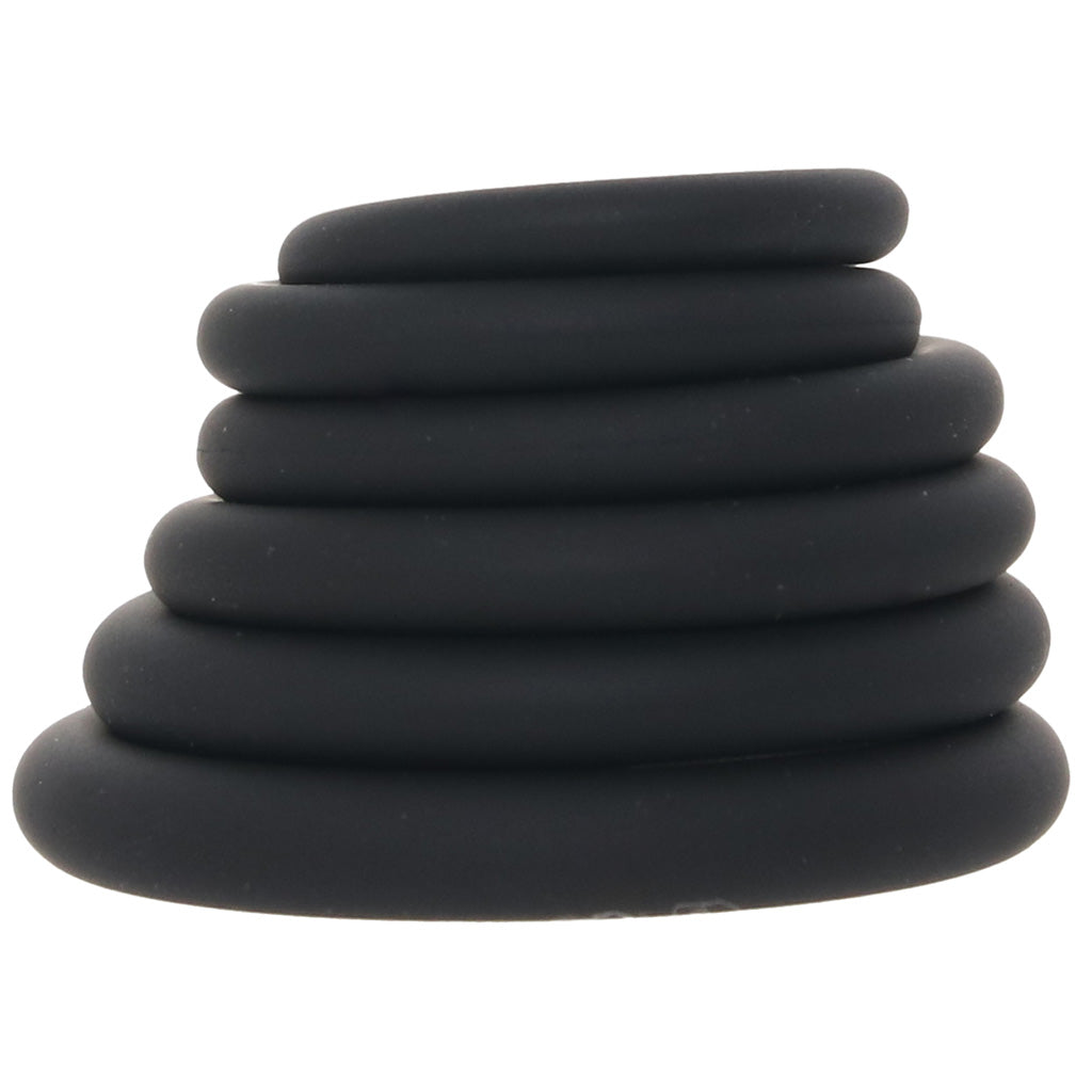 LEVELZ 6 Piece Classic Cock Ring Set