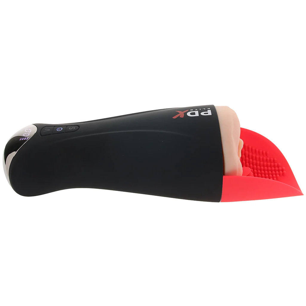 Pipedream PDX Elite Fap-O-Matic Pro XL Suction Stroker in Light - Male Masturbators - HoneyHugs Canada (View 3)