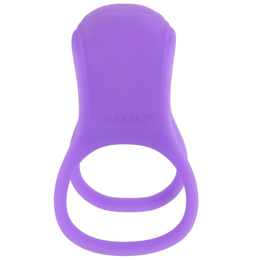 CalExotics Basic Essentials Dual Support Vibrating Cock Ring - Vibrators - HoneyHugs Canada