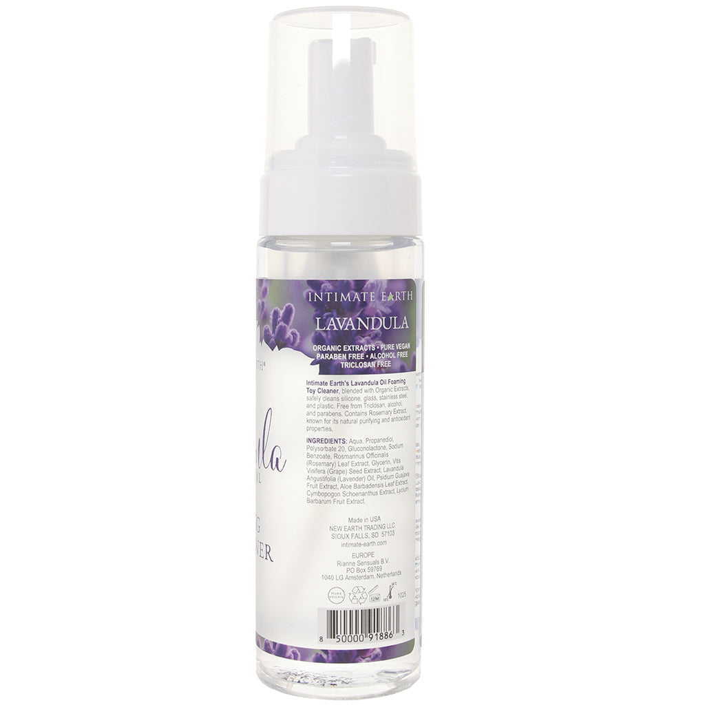 Intimate Earth Lavendula Lavender Oil Foaming Toy Cleaner in 6.7oz/200ml - Vibrators - HoneyHugs Canada (View 9)