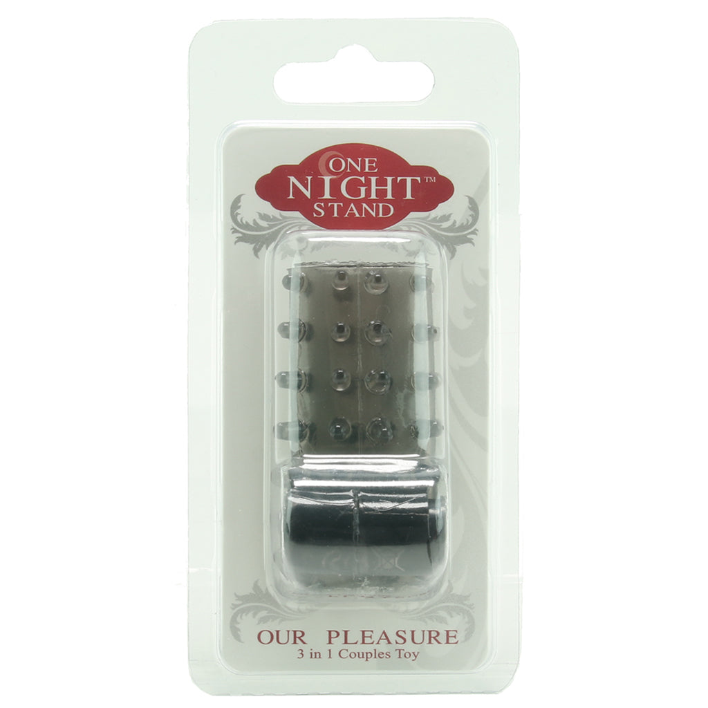 One Night Stand One Night Stand Our Pleasure Vibrating Sleeve - Vibrators - HoneyHugs Canada (View 6)
