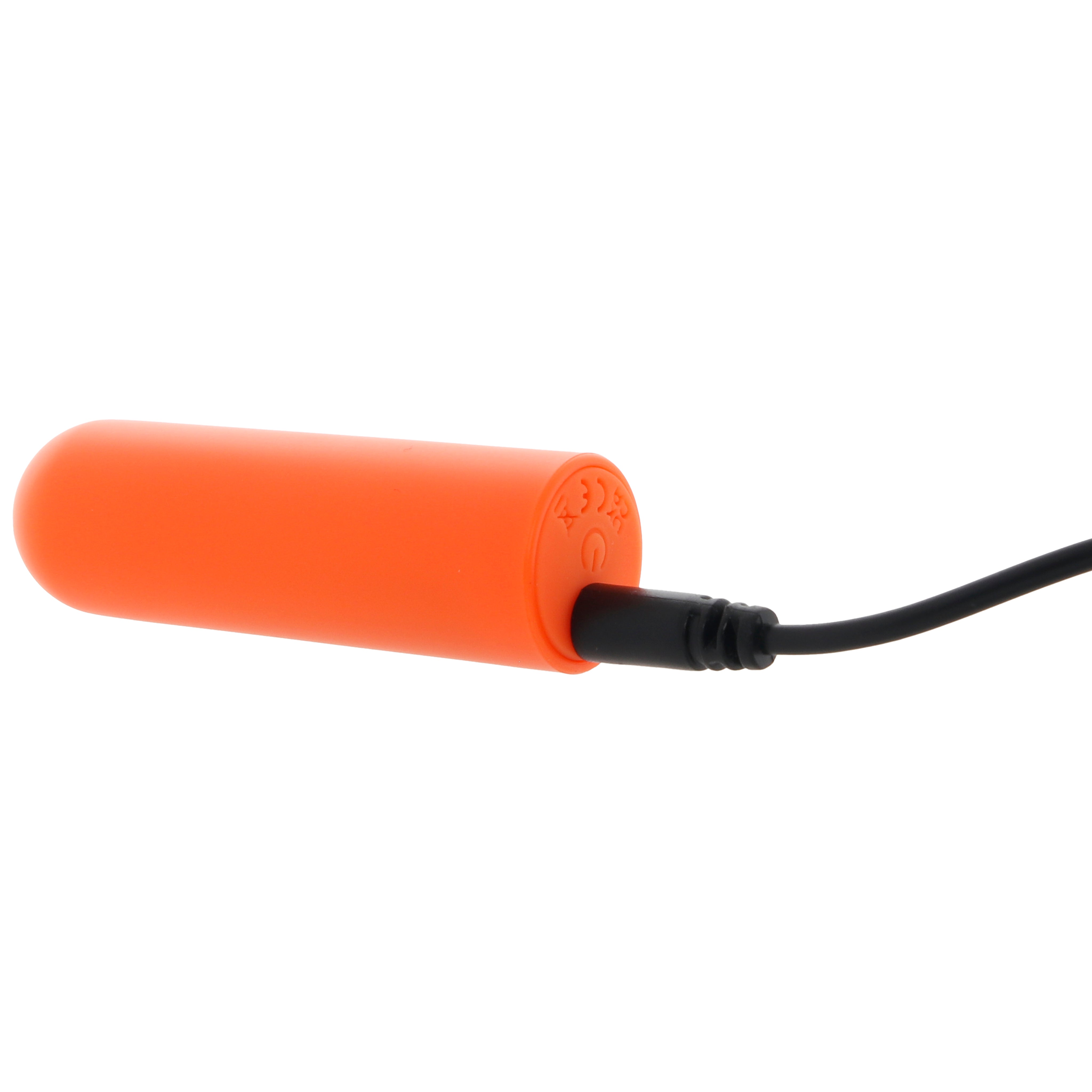 Turbo Buzz Rounded Mini Bullet Vibe in Orange