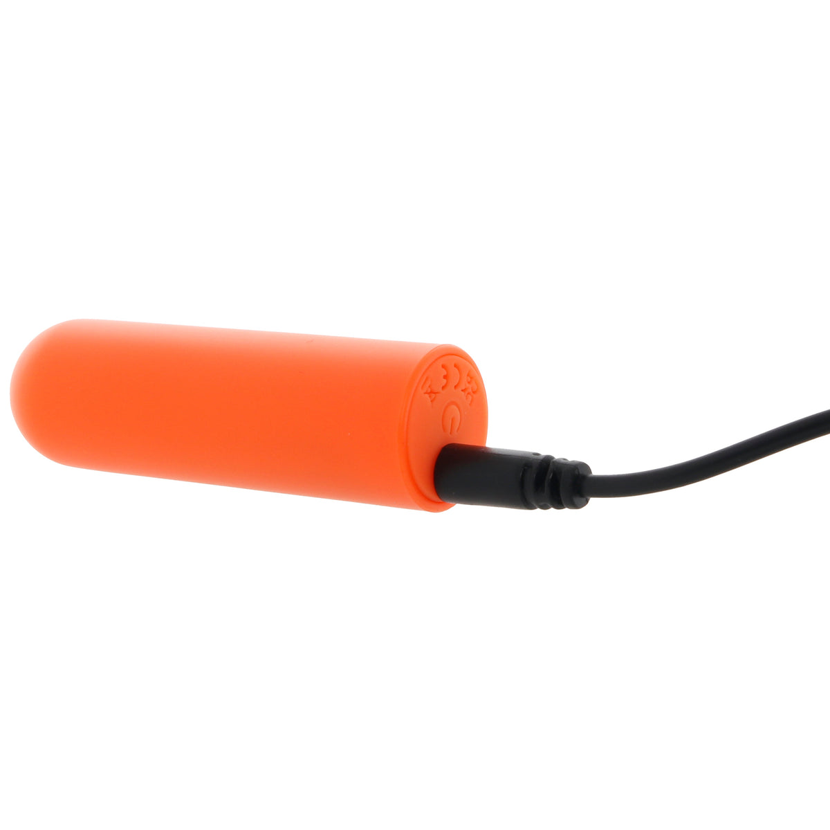 Turbo Buzz Rounded Mini Bullet Vibe in Orange