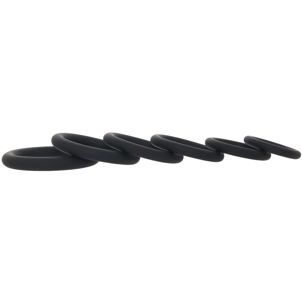 LEVELZ 6 Piece Classic Cock Ring Set