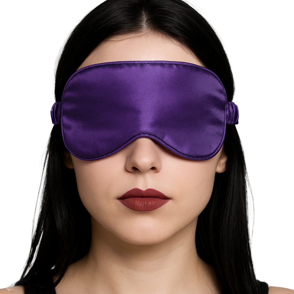 Ouch! Sublime Purple Satin Blindfold: Ignite Your Senses
