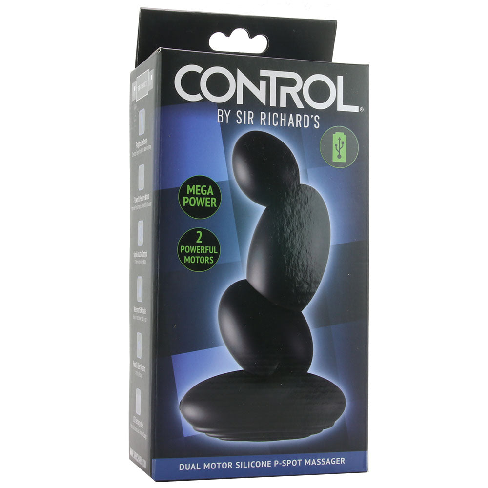 Control Control Dual Motor Silicone P-Spot Massager - Vibrators - HoneyHugs Canada (View 6)