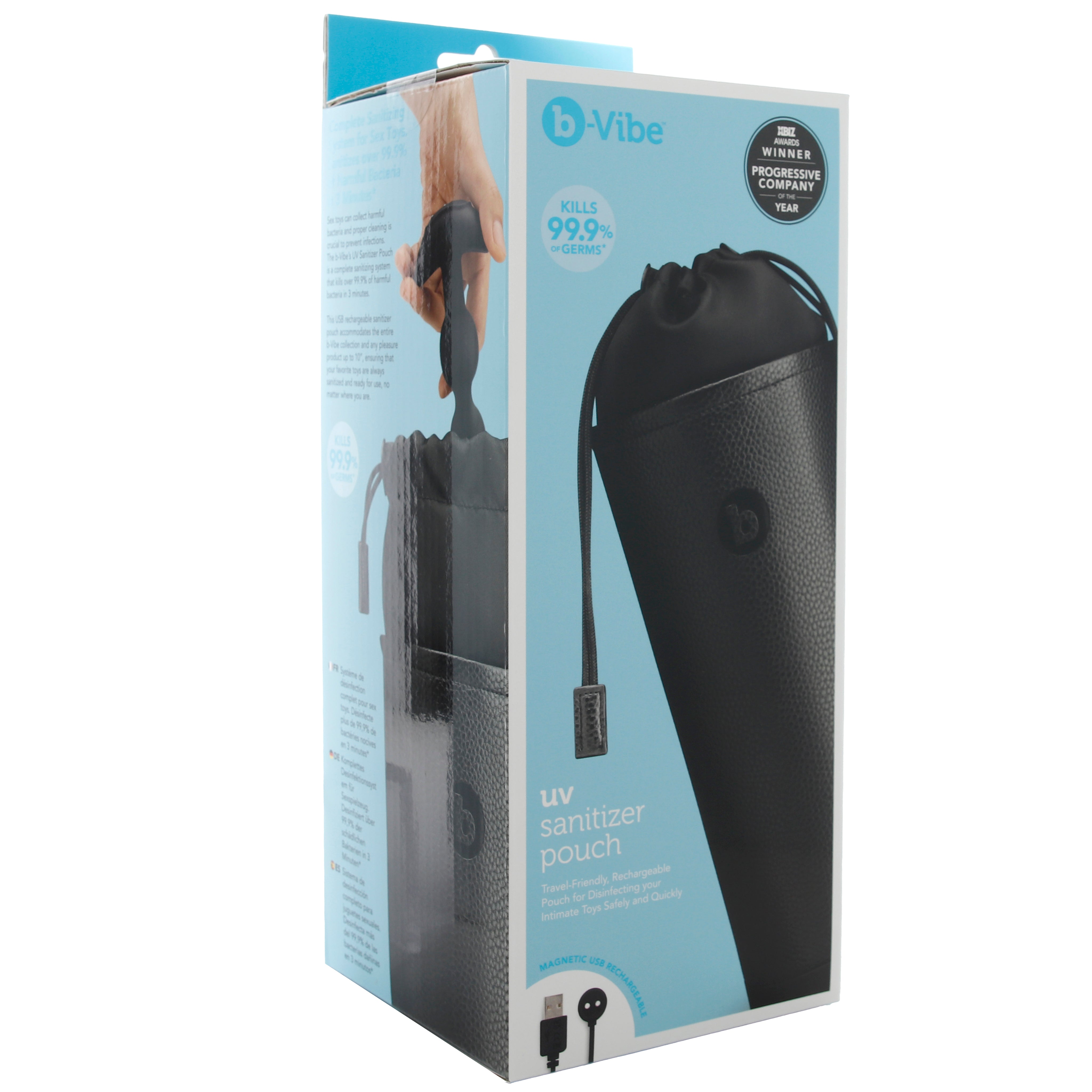 b-Vibe UV Sanitizer Toy Pouch