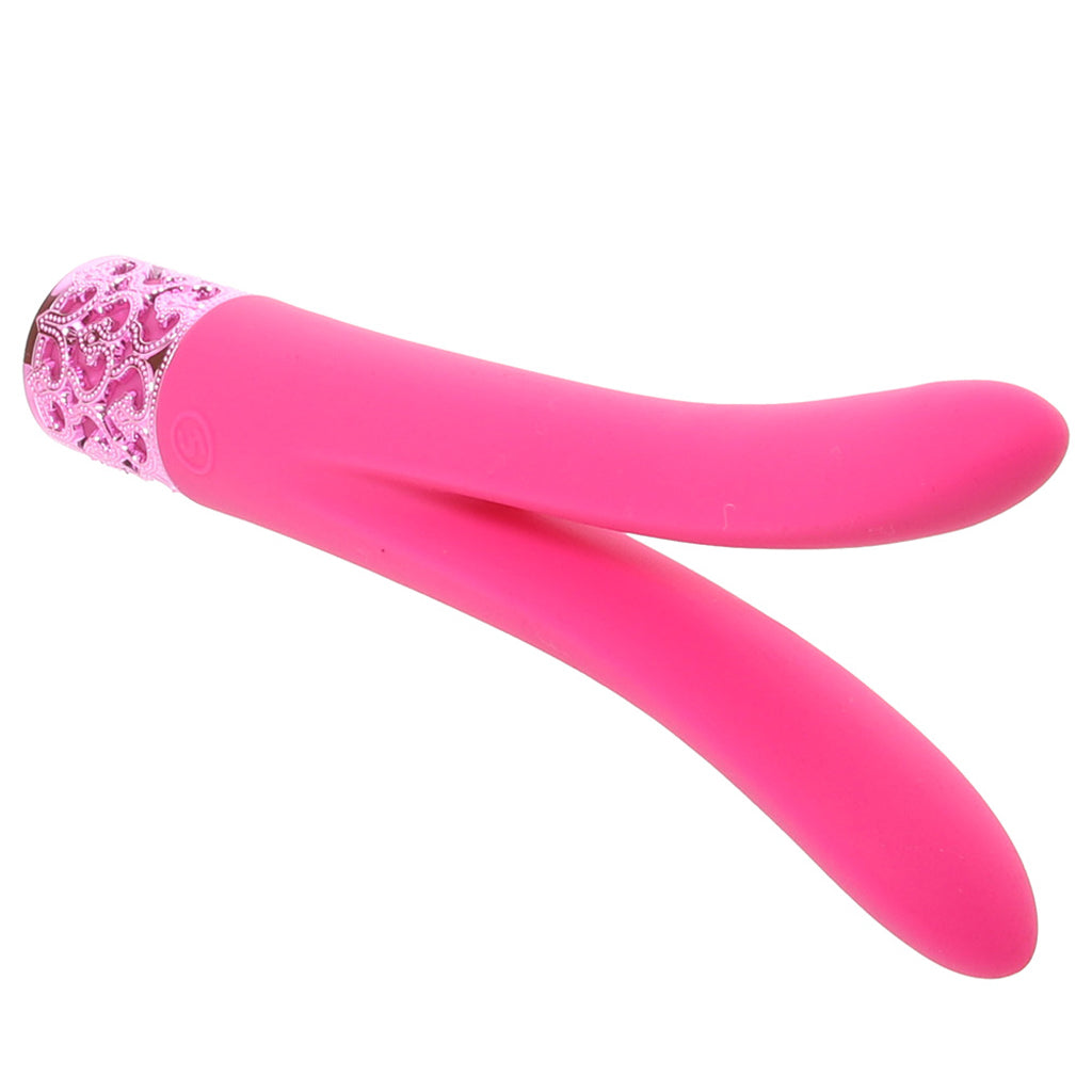 Shots Toys Royal Gems Dueling Queens Vibe in Pink - Vibrators - HoneyHugs Canada (View 2)